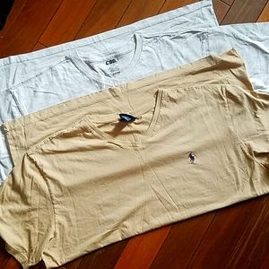 Polo ralph lauren and csg t shirts